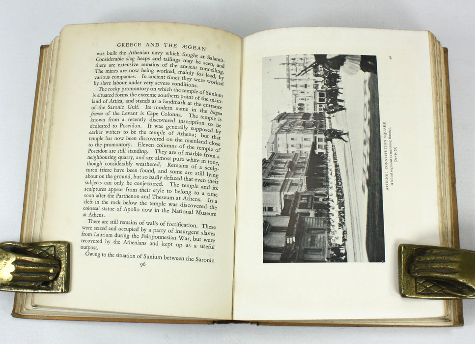 Greece and the Aegean, Ernest A. Gardner, 1933