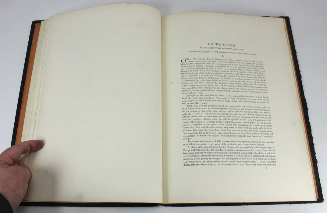 Greek Coins; As Illustrating History and Art, by H. Virtue Tebbs, 1875