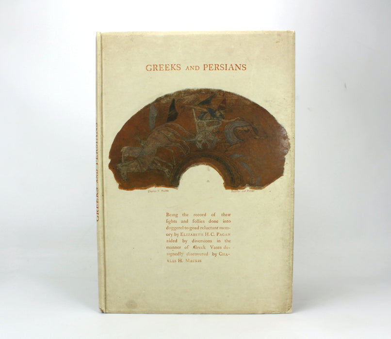 Greeks and Persians, Elizabeth H.C. Pagan, Charles H. Mackie, numbered limited edition