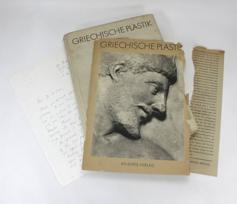 Griechische Plastik in Archaischer und Klassischer Zeit, Friedrich Gerke, 1938