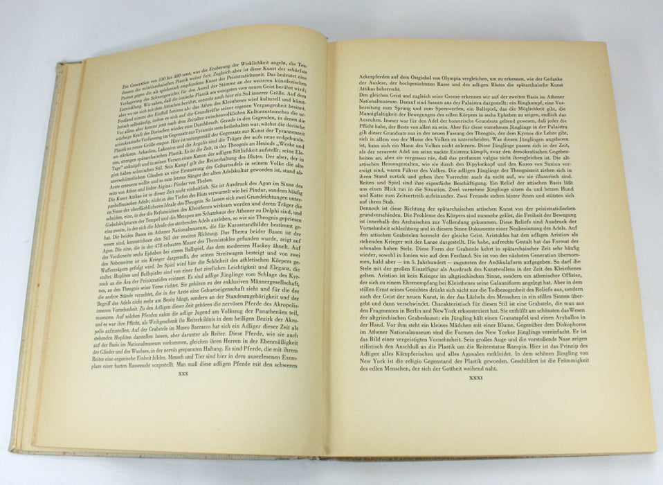 Griechische Plastik in Archaischer und Klassischer Zeit, Friedrich Gerke, 1938