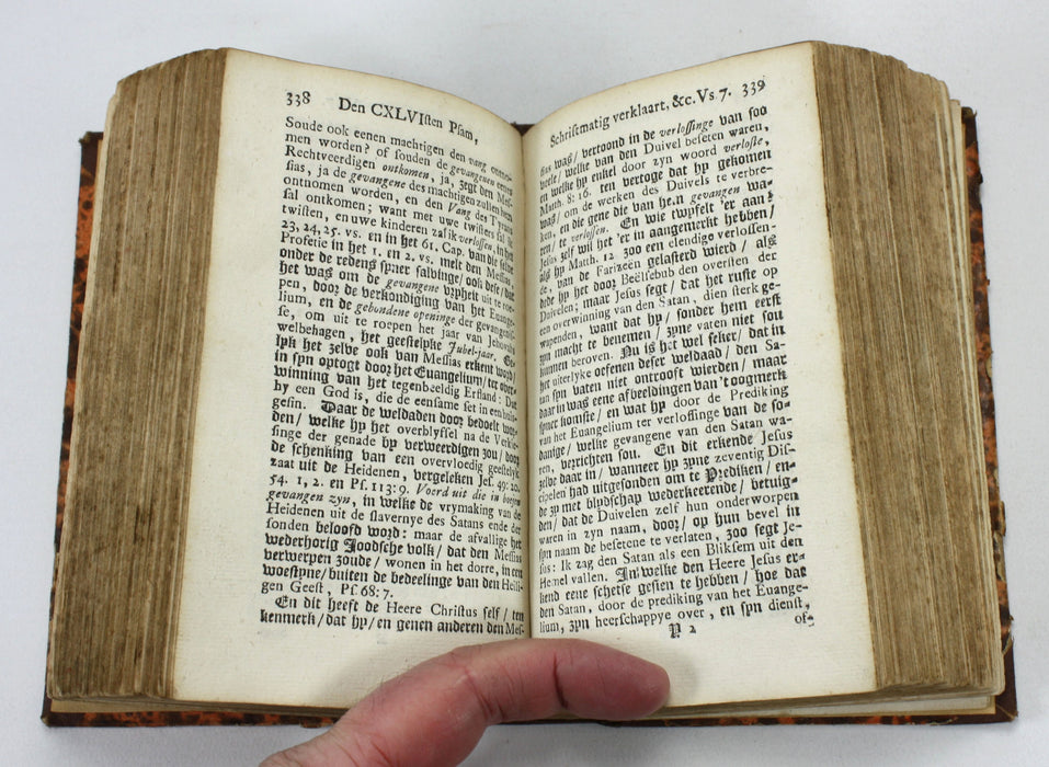 Heilige Roemens-Lust van een Gelovigen in den Messias, Willem van Houte, Leyden, 1736