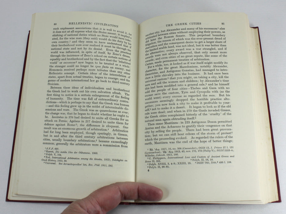 Hellenistic Civilisation W.W. Tarn, G.T. Griffith, 1952