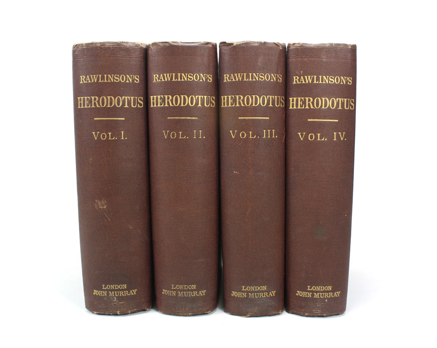 History of Herodotus, In Four Volumes, George Rawlinson, 1880, John Murray