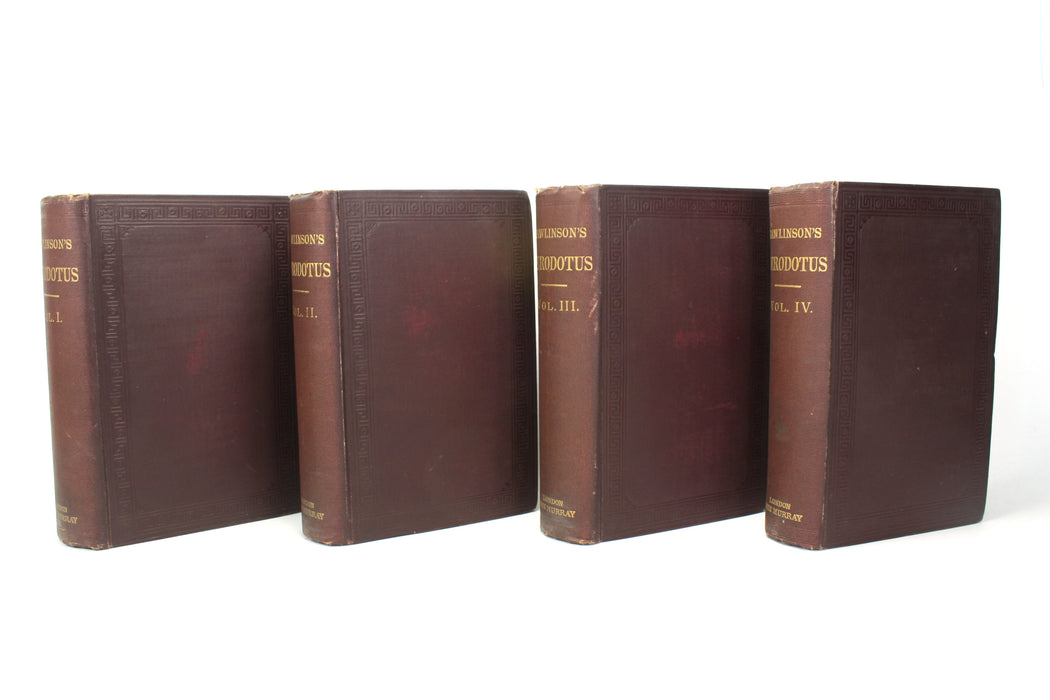 History of Herodotus, In Four Volumes, George Rawlinson, 1880, John Murray