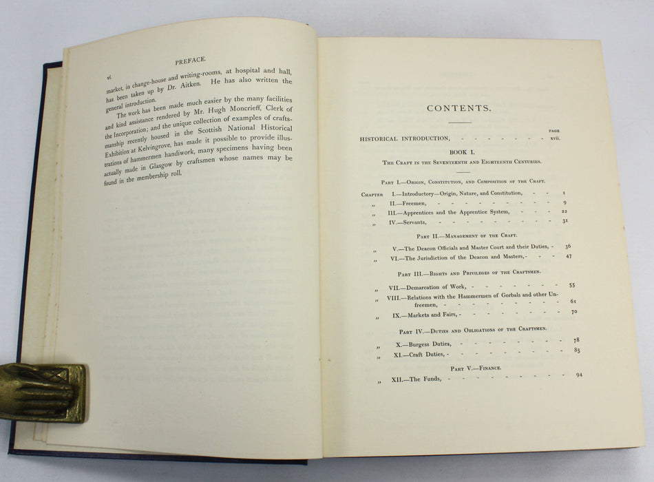 History of the Hammermen of Glasgow, Harry Lumsden & P. Henderson Aitken, 1912
