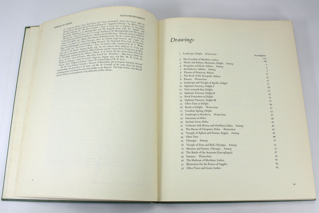 Homage to Greece, Katerina Wilczynski, H.M. Andrews, 1964