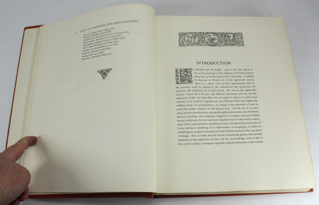 Burlington Fine Arts Club; French Art of the Eighteenth Century, 1914