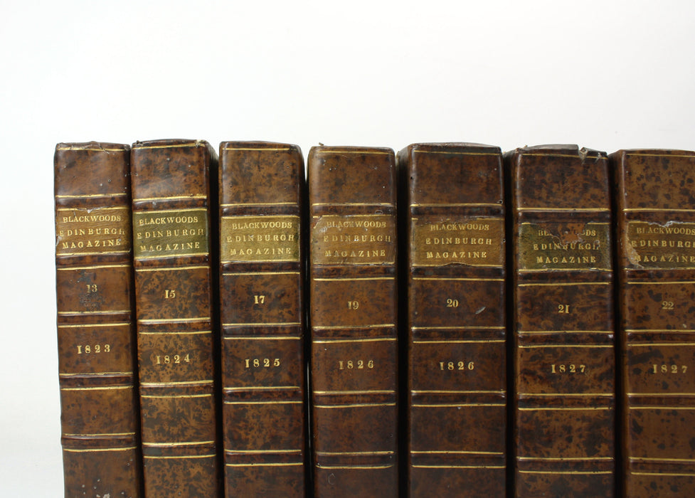 Blackwood's Edinburgh Magazine 1823-1831, 14 Volume Set