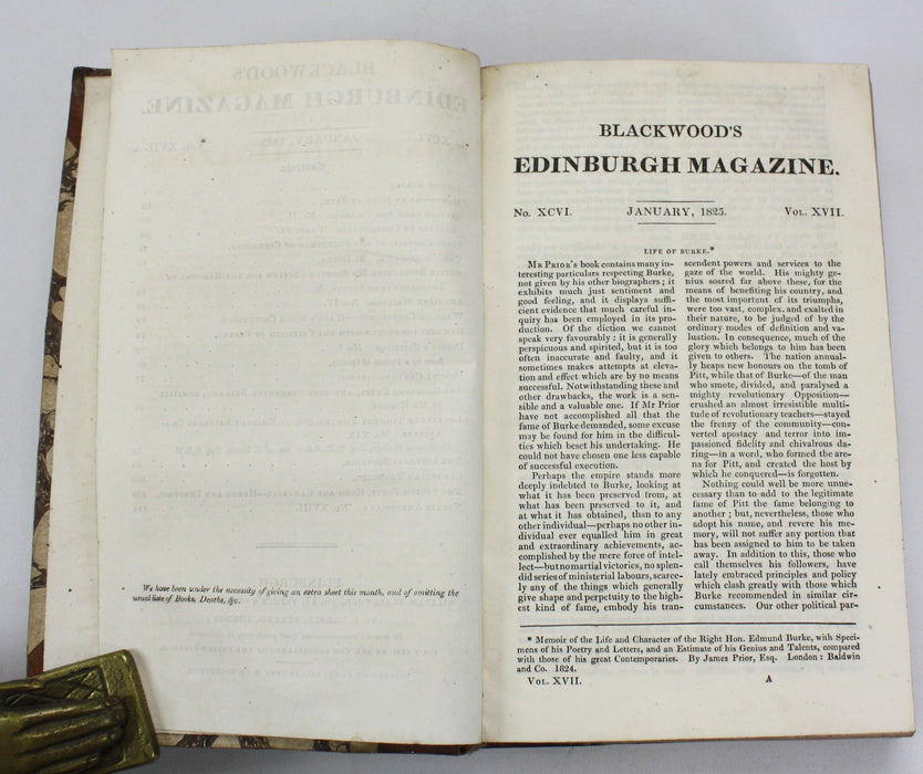 Blackwood's Edinburgh Magazine 1823-1831, 14 Volume Set