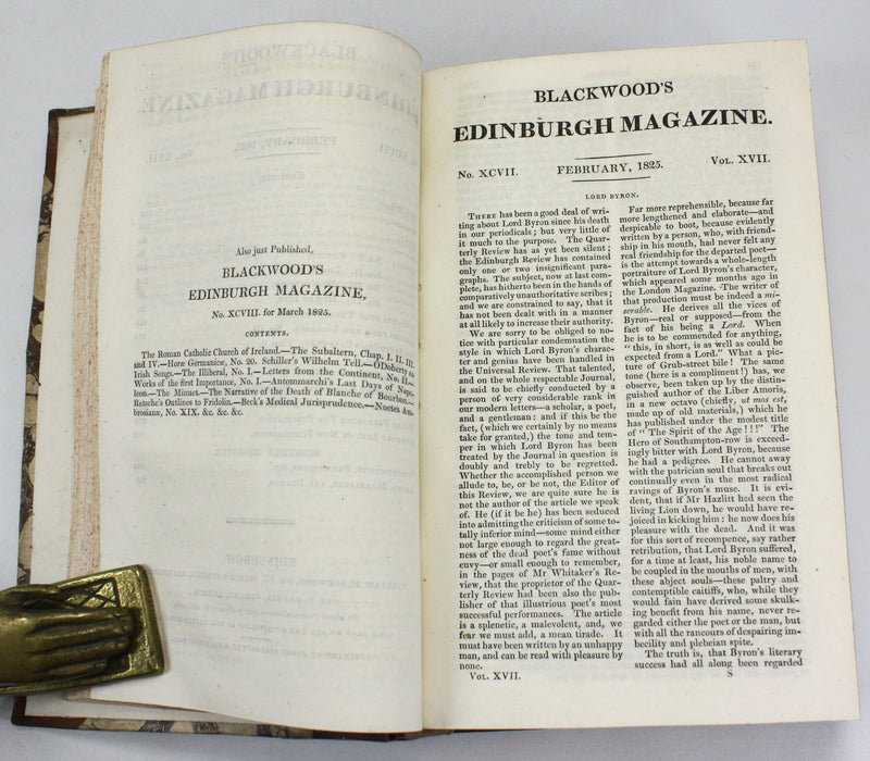 Blackwood's Edinburgh Magazine 1823-1831, 14 Volume Set