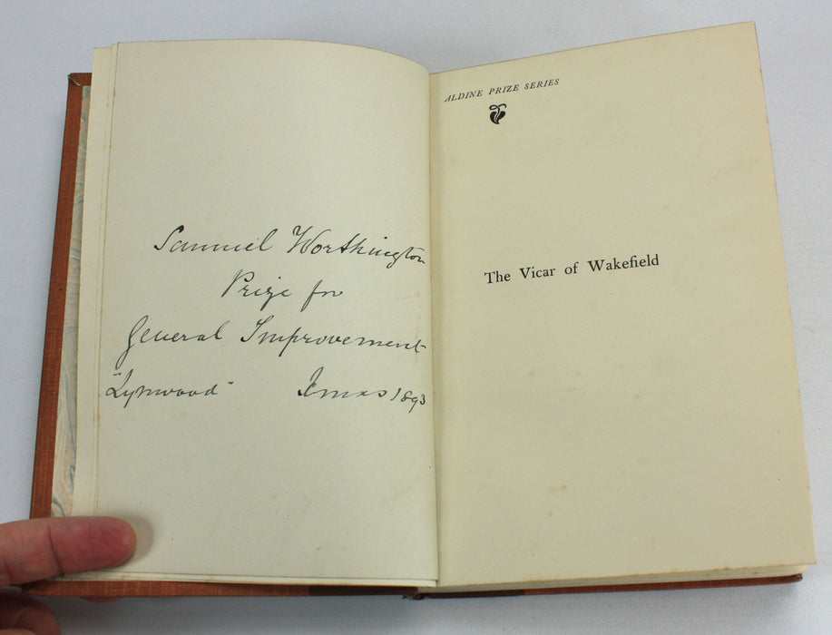 The Vicar of Wakefield, Oliver Goldsmith, Illustrated by F.D. Bedford, 1900
