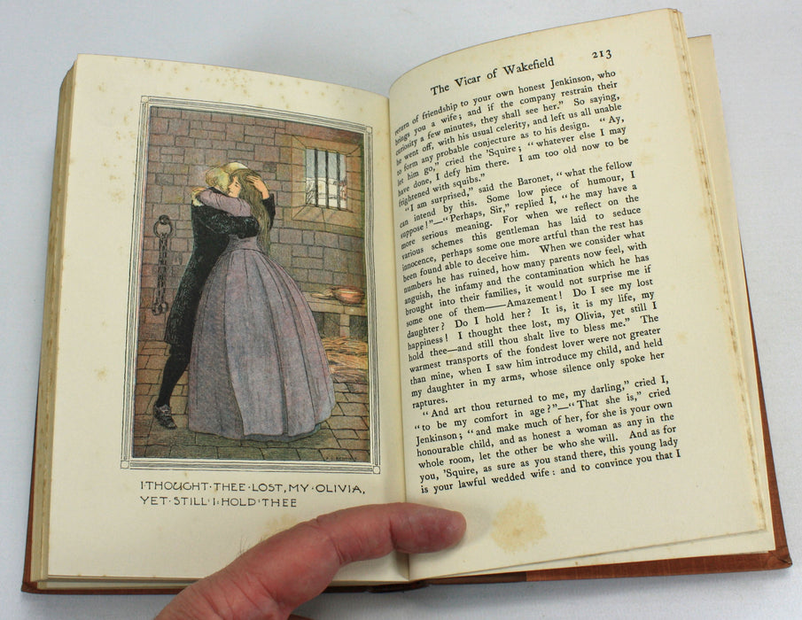 The Vicar of Wakefield, Oliver Goldsmith, Illustrated by F.D. Bedford, 1900