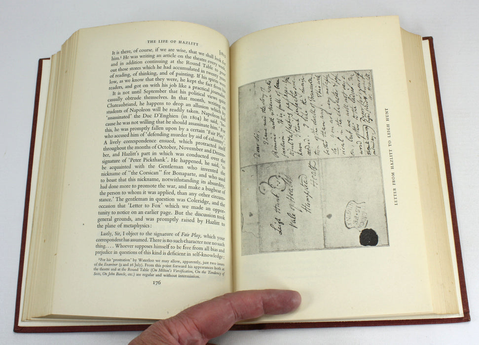 The Life of William Hazlitt, P.P. Howe, 1947