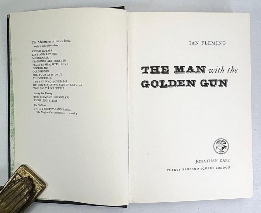 Ian Fleming, The Man With The Golden Gun, First edition, Second Impression, 1965
