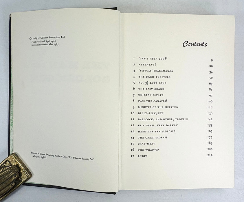 Ian Fleming, The Man With The Golden Gun, First edition, Second Impression, 1965