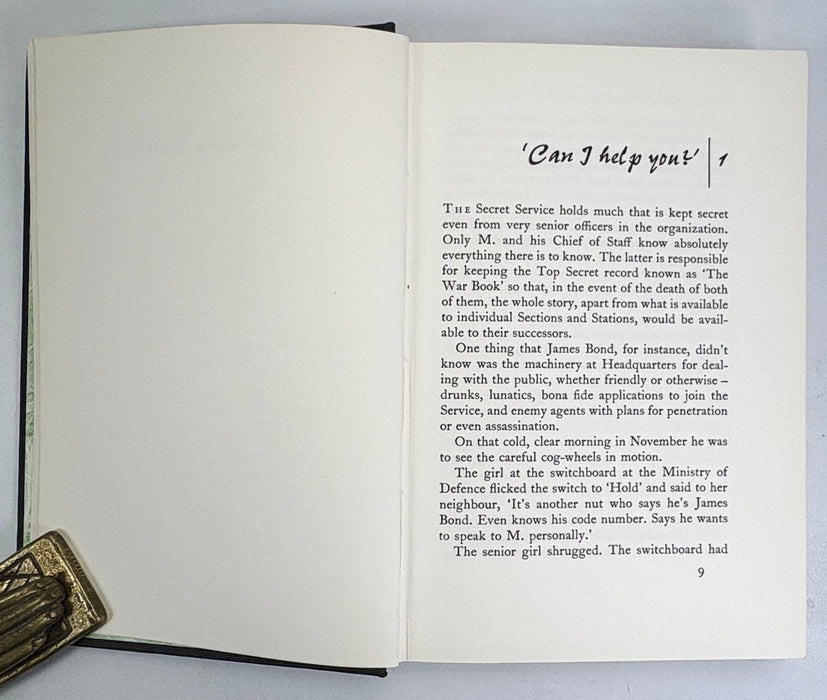 Ian Fleming, The Man With The Golden Gun, First edition, Second Impression, 1965