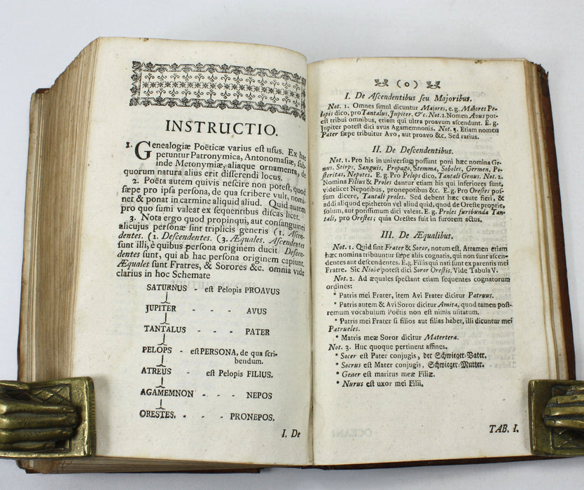 Index Poeticus, Exhibens Compendio Nomina Propria, Genealogiam, Mythologiam, Astrologiam, Geographiam, Poeticam, et Alia, by P. Anselmus Desing, 1758