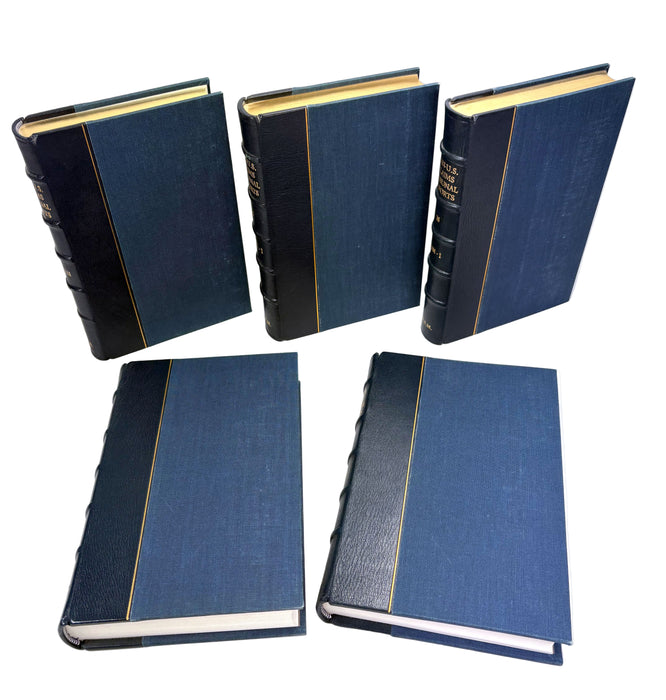 Iran-United States Claims Tribunal; Volumes 7-27 unbroken run, 1984-1991, in half leather custom binding, Groitius Publications, Cambridge