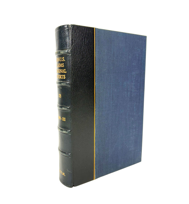 Iran-United States Claims Tribunal; Volumes 7-27 unbroken run, 1984-1991, in half leather custom binding, Groitius Publications, Cambridge