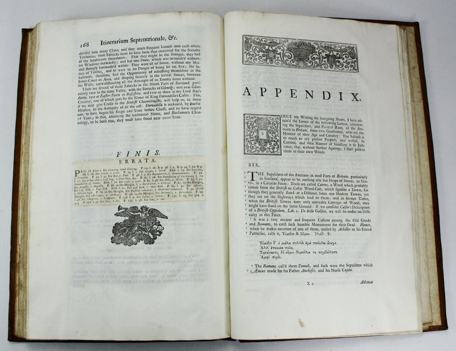 Itinerarium Septentrionale; Or, A Journey Thro' Most of the Counties of Scotland, and Those in the North of England, Alexander Gordon, 1726