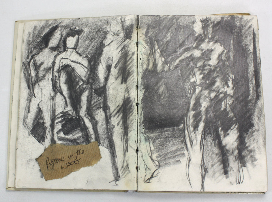 James O'Dea (now Jamie O'Dea); Artist's Studio books, Set of 3, 1980s. Over 300 Pages of Original artwork.