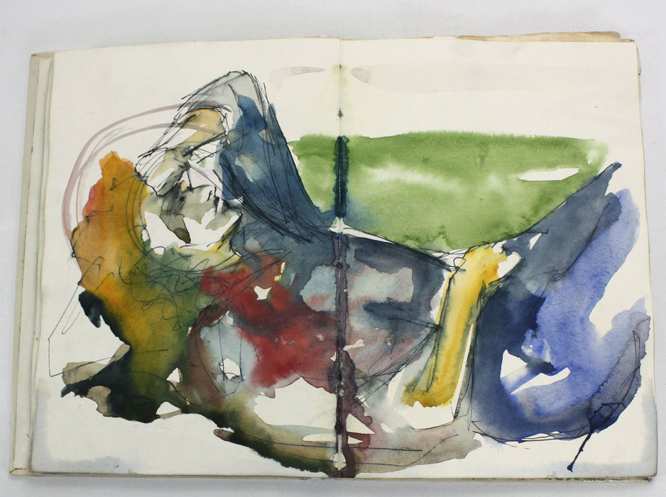 James O'Dea (now Jamie O'Dea); Artist's Studio books, Set of 3, 1980s. Over 300 Pages of Original artwork.