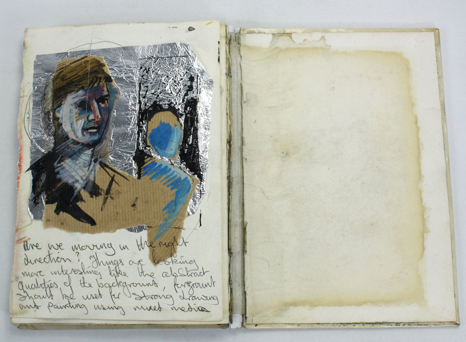 James O'Dea (now Jamie O'Dea); Artist's Studio books, Set of 3, 1980s. Over 300 Pages of Original artwork.