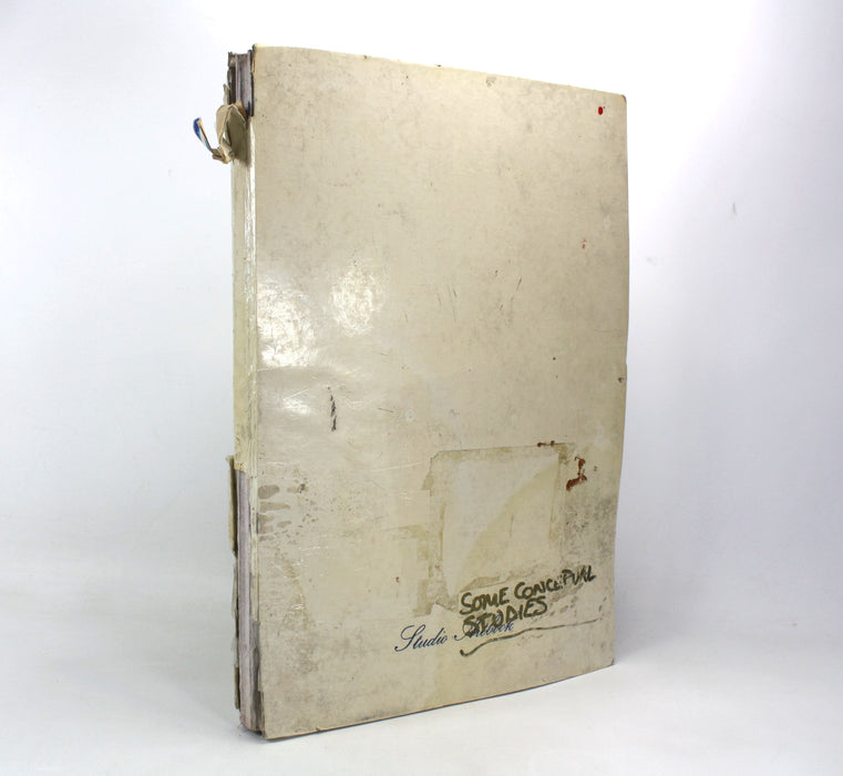James O'Dea (now Jamie O'Dea); Artist's Studio books, Set of 3, 1980s. Over 300 Pages of Original artwork.