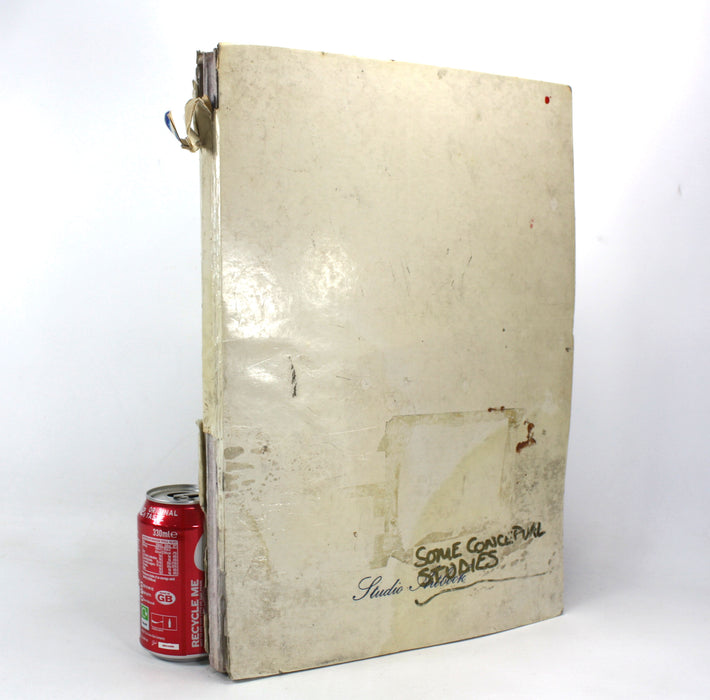 James O'Dea (now Jamie O'Dea); Artist's Studio books, Set of 3, 1980s. Over 300 Pages of Original artwork.