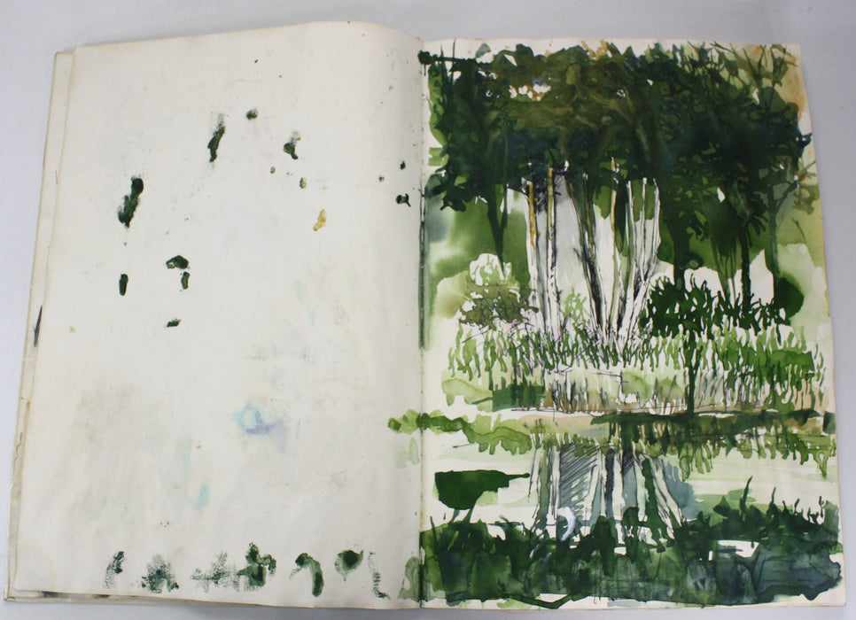 James O'Dea (now Jamie O'Dea); Artist's Studio books, Set of 3, 1980s. Over 300 Pages of Original artwork.