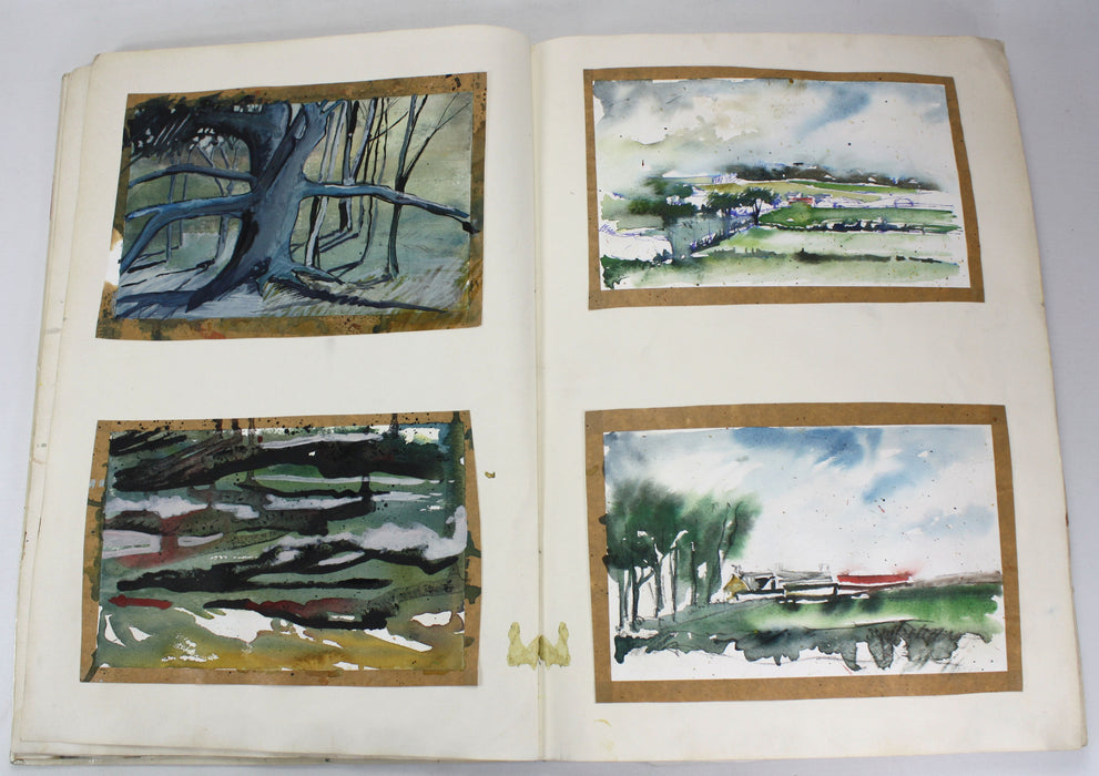 James O'Dea (now Jamie O'Dea); Artist's Studio books, Set of 3, 1980s. Over 300 Pages of Original artwork.