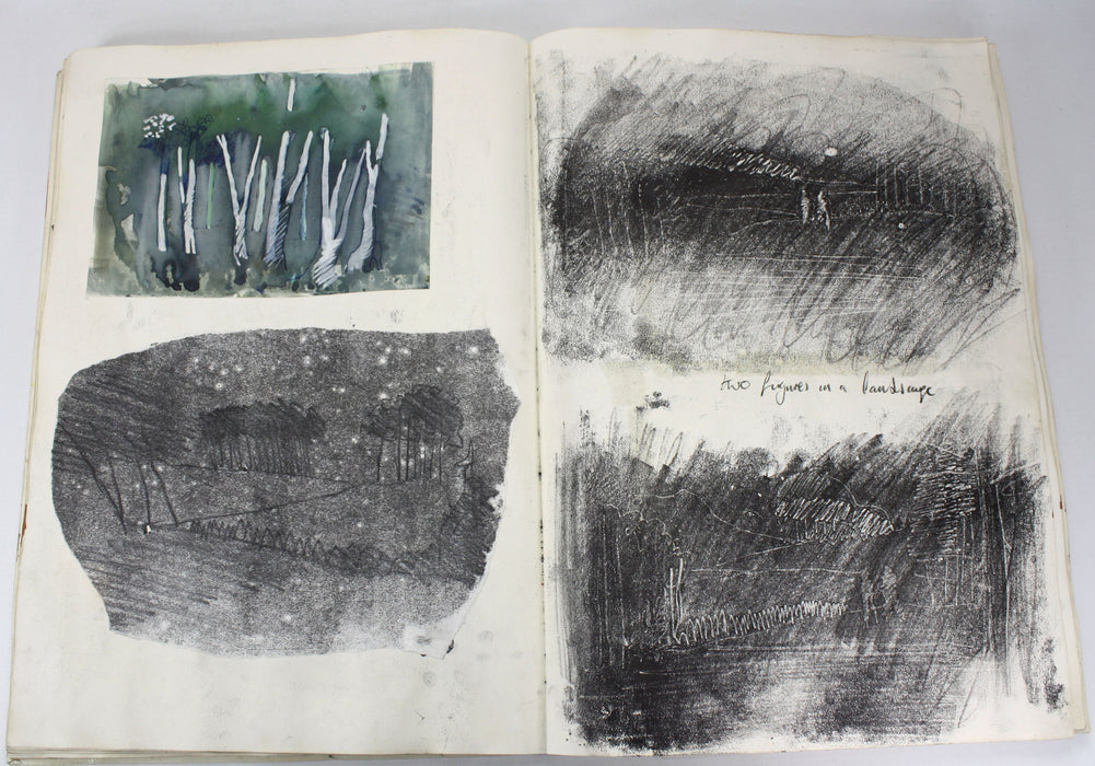 James O'Dea (now Jamie O'Dea); Artist's Studio books, Set of 3, 1980s. Over 300 Pages of Original artwork.