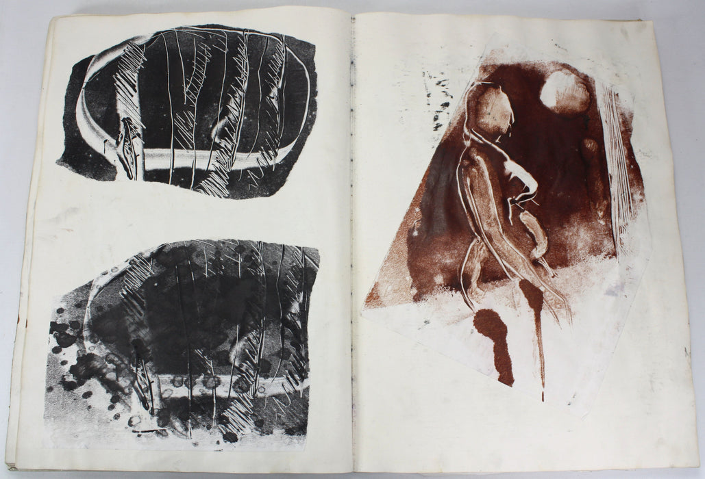 James O'Dea (now Jamie O'Dea); Artist's Studio books, Set of 3, 1980s. Over 300 Pages of Original artwork.