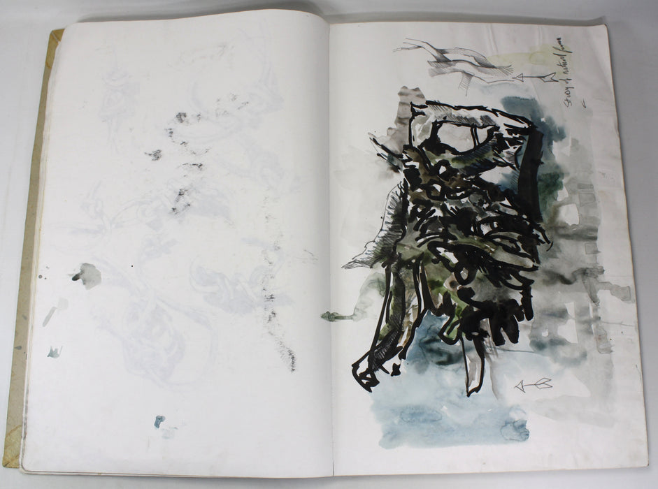James O'Dea (now Jamie O'Dea); Artist's Studio books, Set of 3, 1980s. Over 300 Pages of Original artwork.
