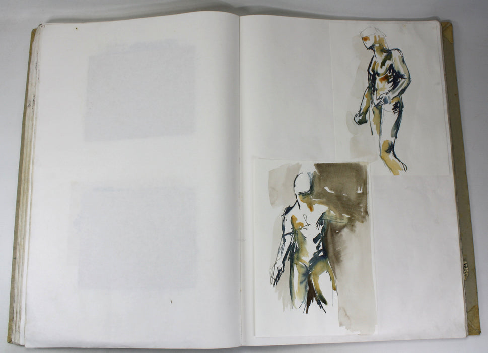 James O'Dea (now Jamie O'Dea); Artist's Studio books, Set of 3, 1980s. Over 300 Pages of Original artwork.