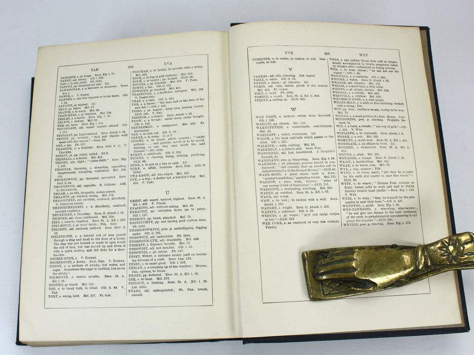 Jamieson's Dictionary of The Scottish Language, J. Johnstone, Dr. Longmuir, W.M. Metcalfe, 1927