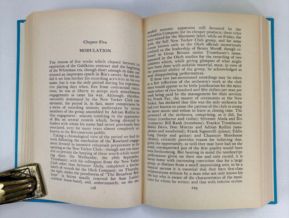Jazz Book Club; Bugles for Beiderbecke, Charles H. Wareing & George Garlick, 1960