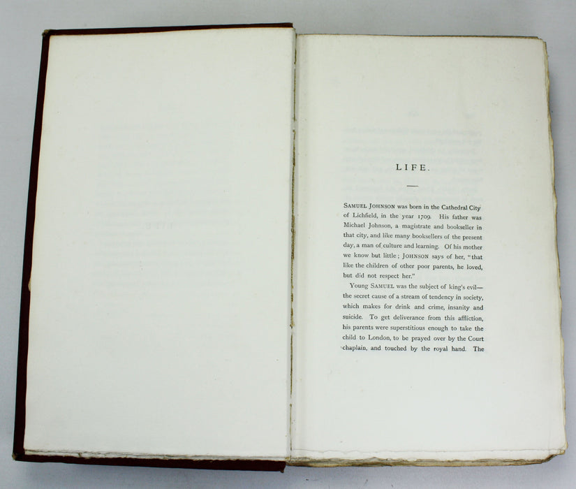 Johnson; His Characteristics and Aphorisms, James Hay, 1884
