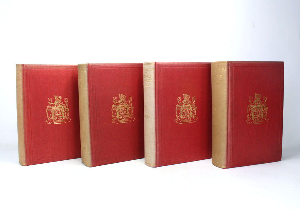 Journals and Letters of Reginald Viscount Esher, Maurice V. Brett, 4 Volumes complete, 1934-1938