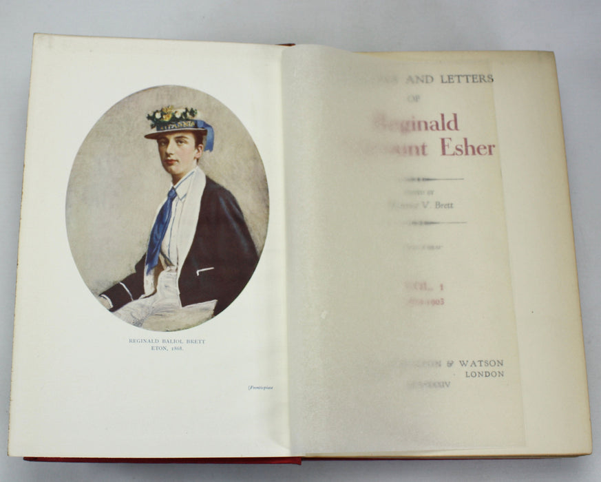 Journals and Letters of Reginald Viscount Esher, Maurice V. Brett, 4 Volumes complete, 1934-1938