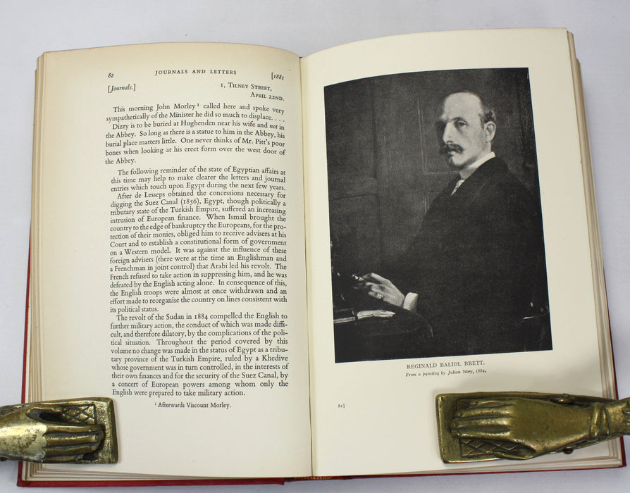 Journals and Letters of Reginald Viscount Esher, Maurice V. Brett, 4 Volumes complete, 1934-1938