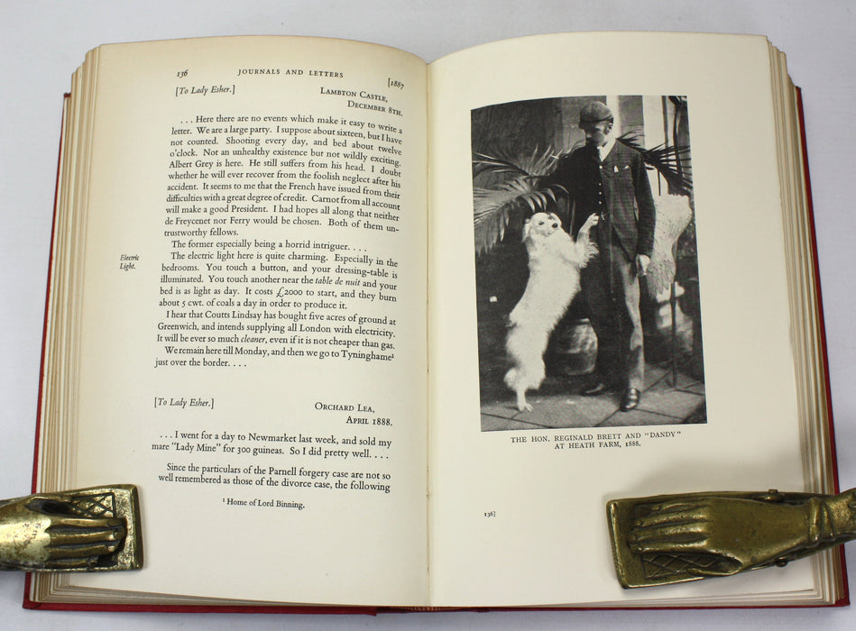 Journals and Letters of Reginald Viscount Esher, Maurice V. Brett, 4 Volumes complete, 1934-1938