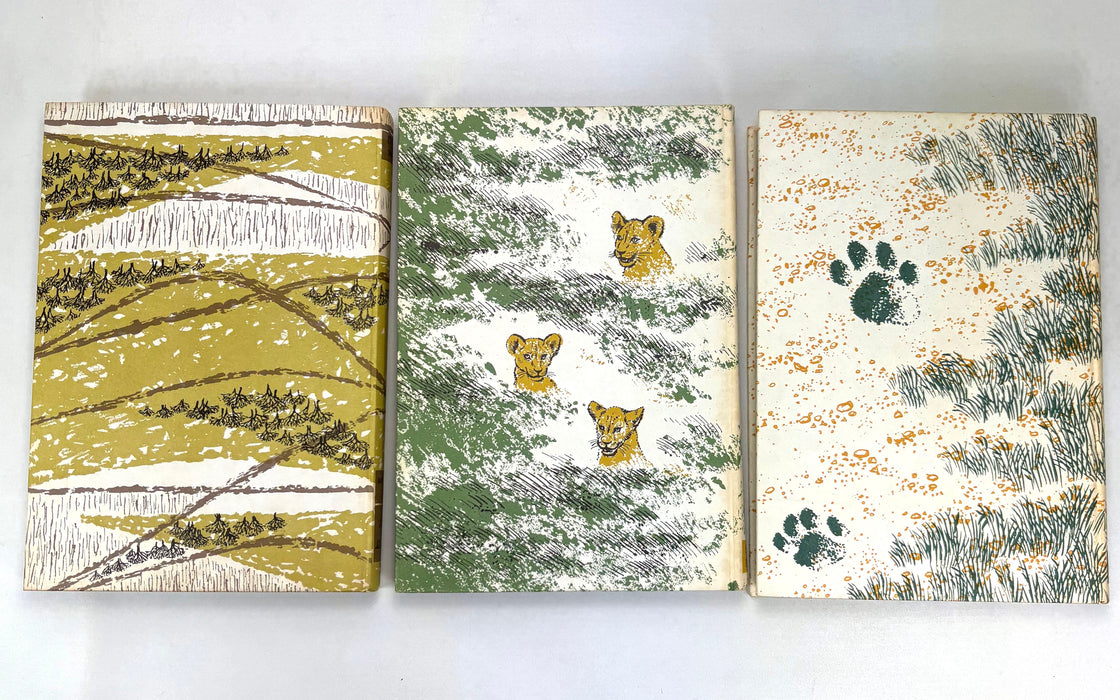 Joy Adamson; Born Free, Living Free, & Forever Free, 1960-1962, Complete Set
