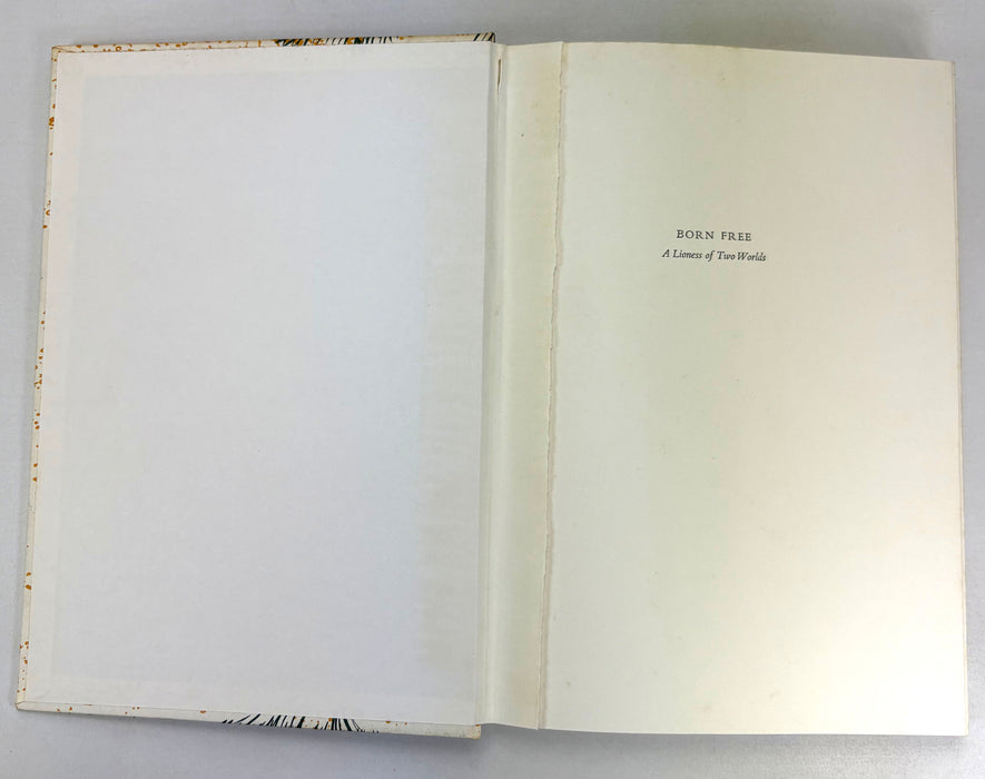 Joy Adamson; Born Free, Living Free, & Forever Free, 1960-1962, Complete Set