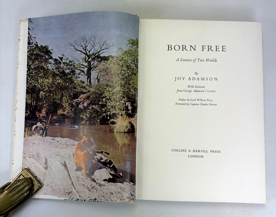 Joy Adamson; Born Free, Living Free, & Forever Free, 1960-1962, Complete Set