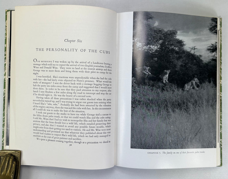 Joy Adamson; Born Free, Living Free, & Forever Free, 1960-1962, Complete Set