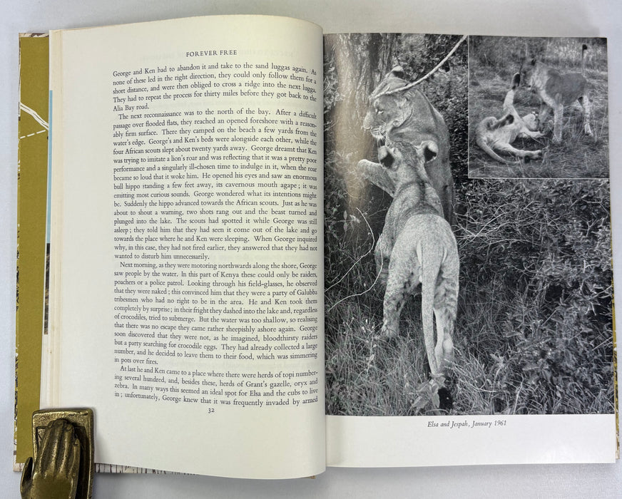 Joy Adamson; Born Free, Living Free, & Forever Free, 1960-1962, Complete Set