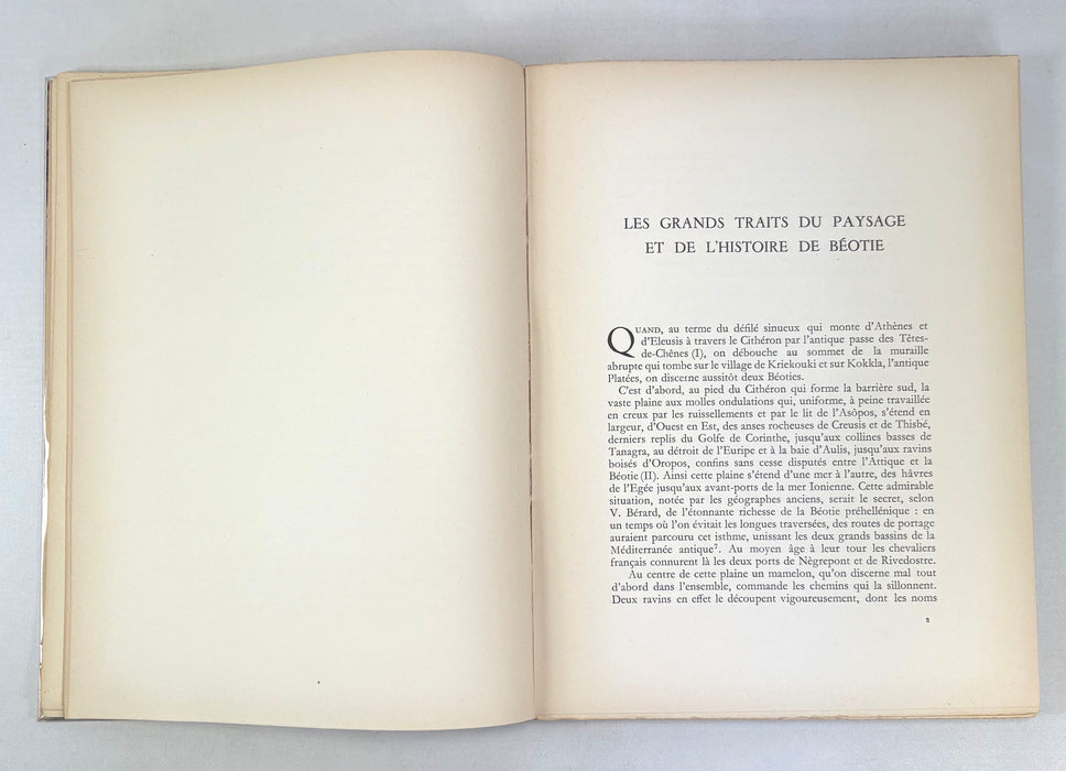La Béotie Antique, Pierre Guillon, Les Belles Lettres, Paris, 1948