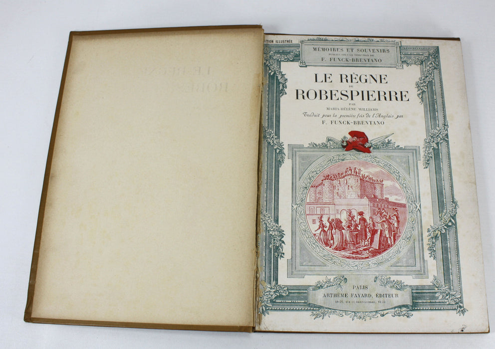 Le Regne de Robespierre, Maria Helene Williams, c. 1900